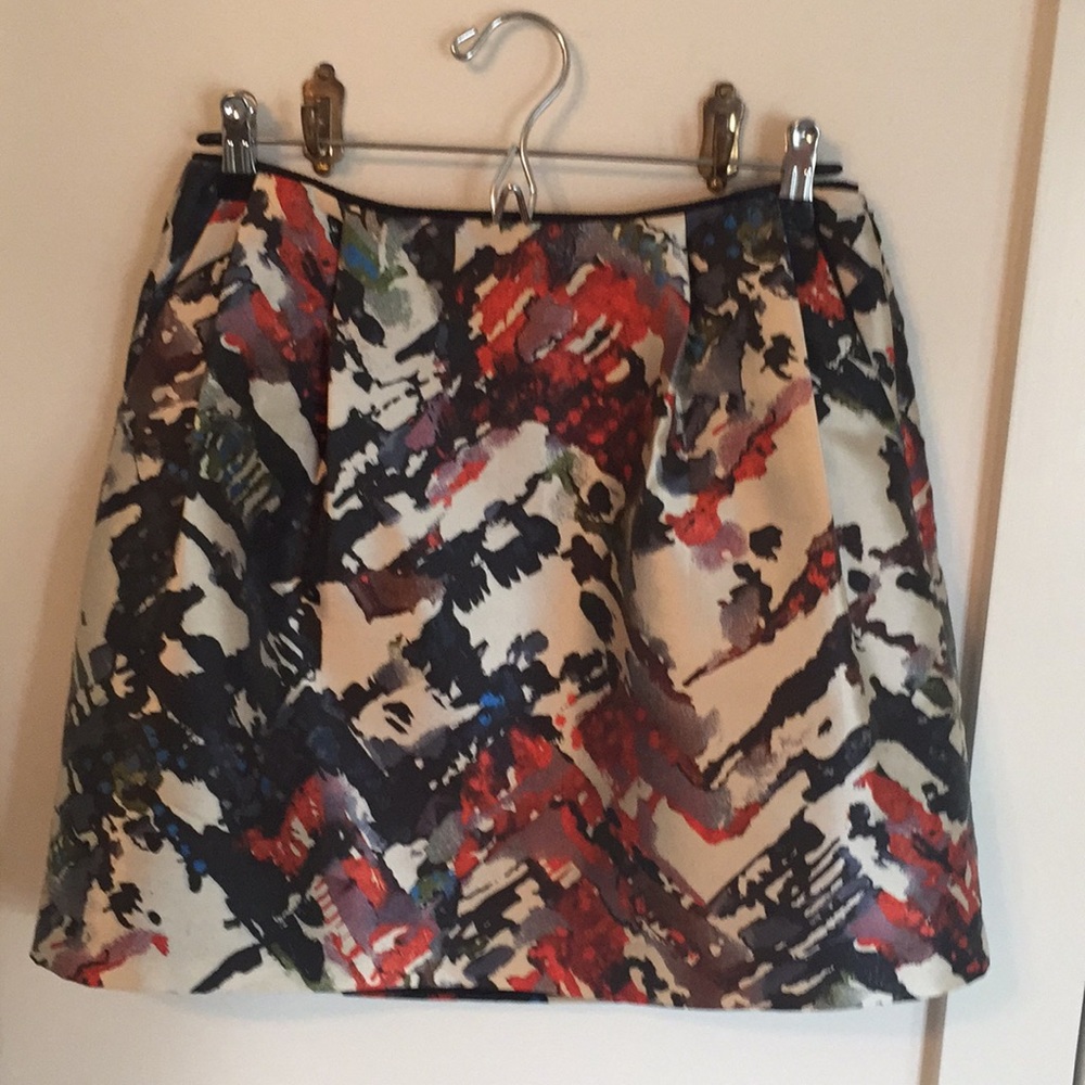 Multicolor Mini Skirt